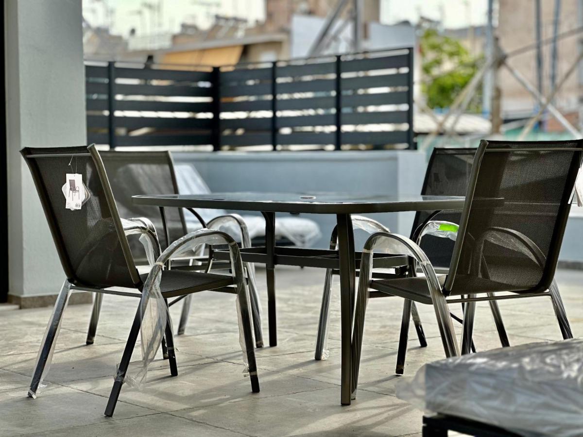 T&T Luxury Apartments - Rooftop Jacuzzi Atene Esterno foto
